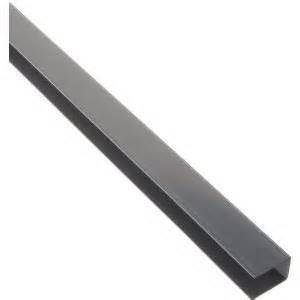 PVC U-CHNL 2.51" X 1.456"X.080"W